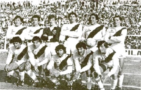 Guaraní visita a River en el Nacional de 1981