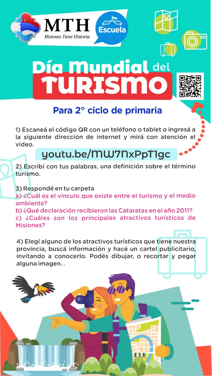 MTH Escuela Día mundial del Turismo