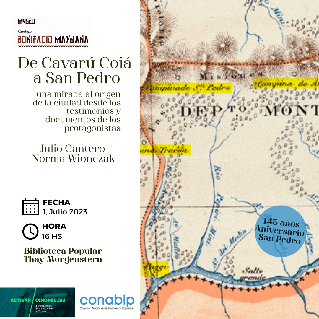 Presentan línea de tiempo sobre San Pedro