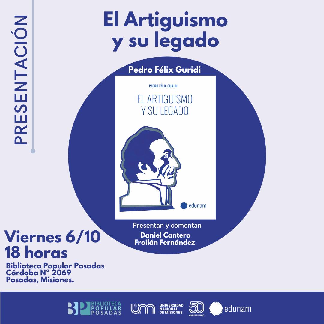 Presentan libro sobre Artigas