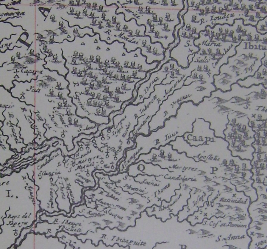 Los asentamientos provisorios de San Ignacio y Loreto