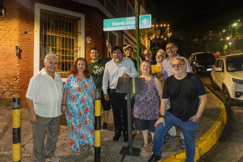 La Bajada Vieja recupera su nombre