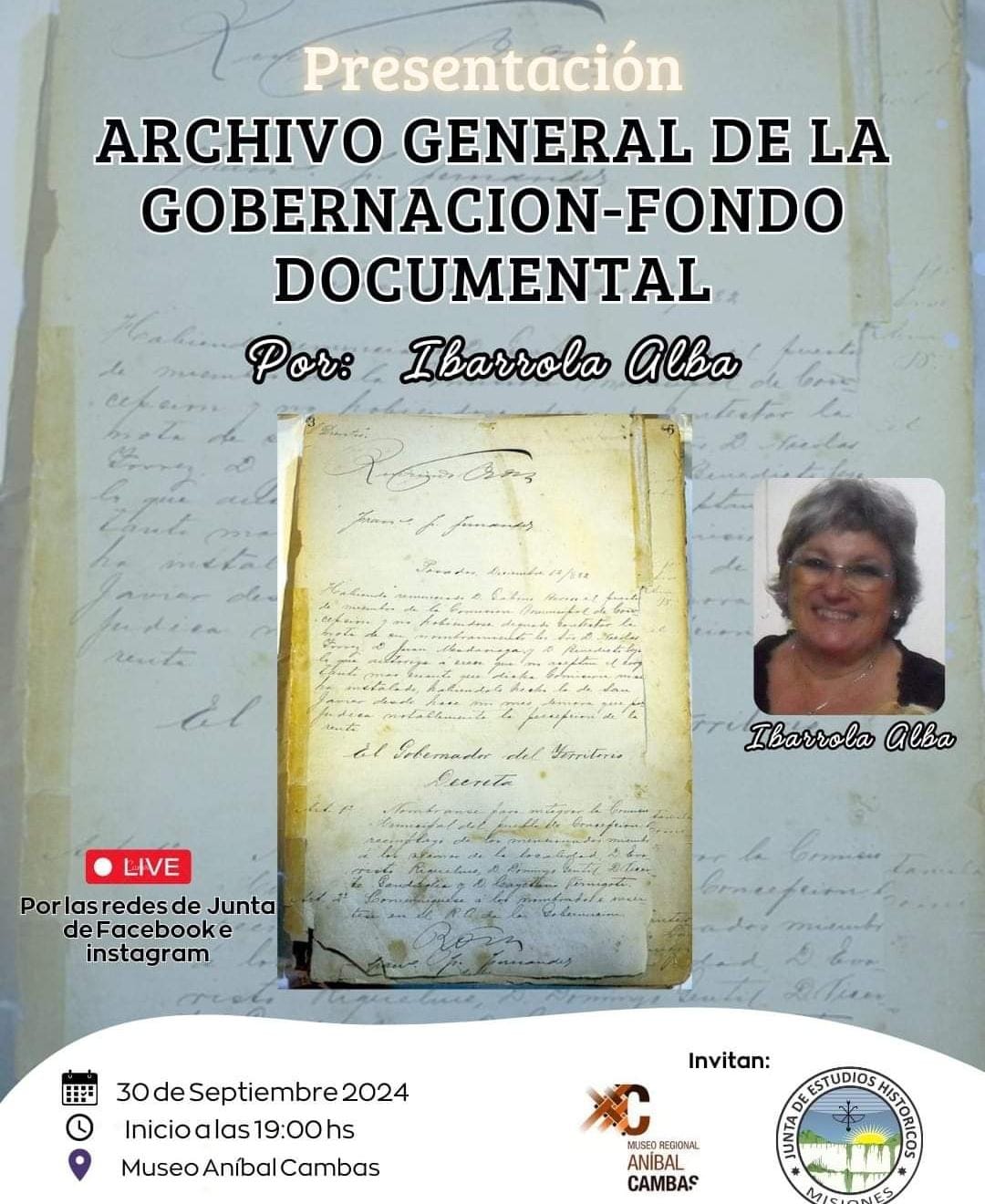 Presentan el Fondo Documental