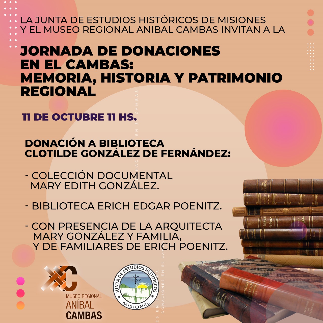 Jornada de donaciones históricas en el Cambas