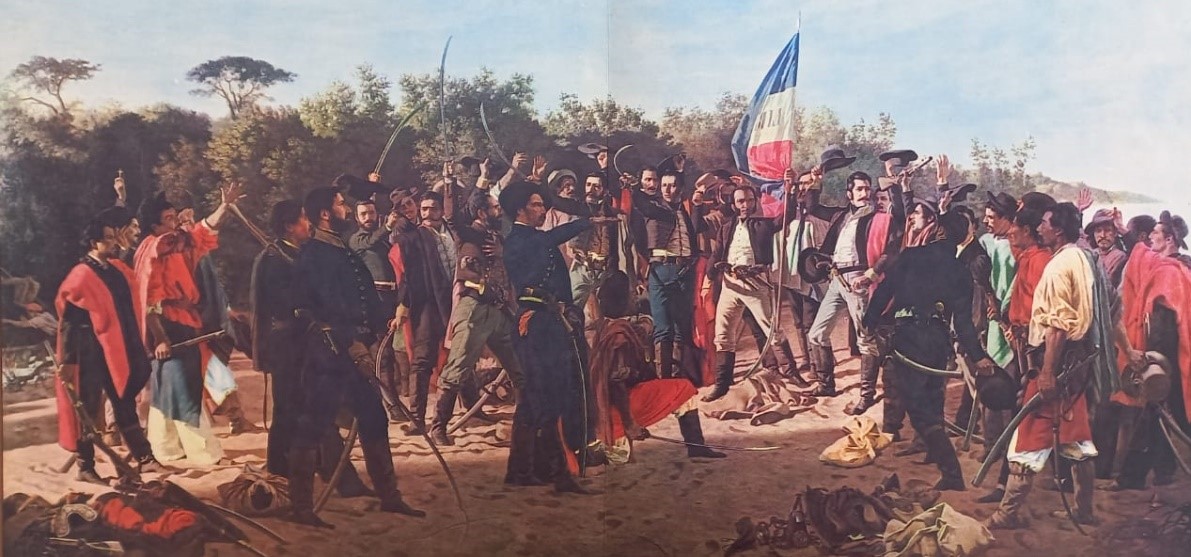 Presencia guaraní en los 33 orientales